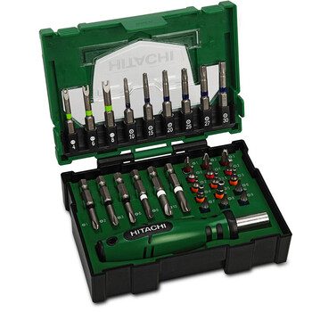 日立(hitachi)螺丝刀套装 电动批头套装 起子刀头改锥风批头组合套装