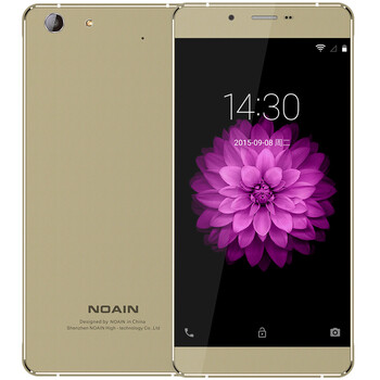 诺亚信（NOAIN）X6 智能手机 移动4G手机 双卡双待 金色