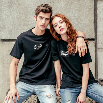 supreme onyc x klt潮牌联名夏季男女休闲短袖t恤superme情侣款 su