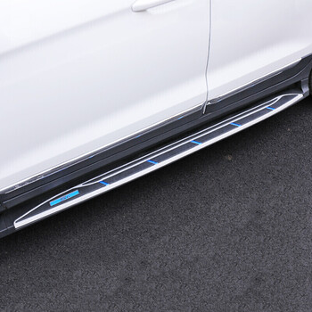 汽车原厂侧踏板 蓝标款脚踏板蓝翔款改装铝合金加厚侧踏板 丰田16rav4