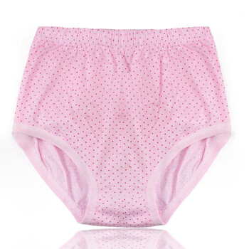 中老年人女士棉妈妈内裤加肥加大码高腰奶奶老太太大妈老人裤头 五条