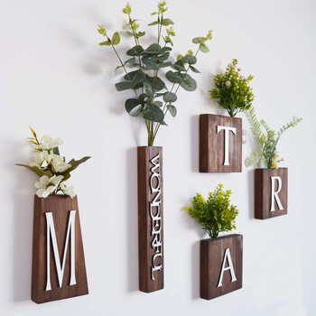 北欧墙上装饰挂件立体仿真植物壁饰创意挂饰客厅餐厅卧室墙面壁挂