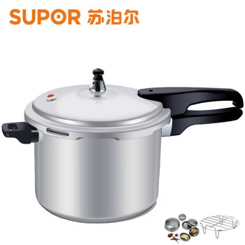 
                                                            苏泊尔（SUPOR） 压力锅直型高压锅YH20/22/24/26E4燃气电磁炉通用锅具 YH20E4 直径20CM                