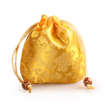 倾阑 印章收纳袋 古风首饰包装袋饰品小布袋束口袋抽绳礼品袋 锦囊