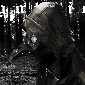 蒸汽欧美长鸟嘴医生万圣节面具哥特派对道具礼物家居用品 hg063