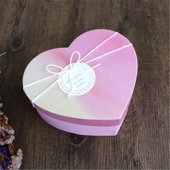 情人桃心形礼盒爱心礼物礼品礼物盒包装盒生日礼物盒子情人节生日礼品