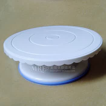 10寸中款蛋糕裱花台转台蛋糕塑型修饰操作台裱花转盘烘培diy必备 图片价格品牌报价 京东