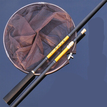 超硬碳素抄网杆竿抄网头网抄子捞鱼网兜渔具配件用品钓鱼抄网3米 2.5m