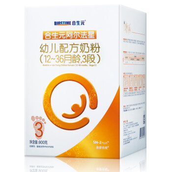 ԪBIOSTIME ׶䷽̷ 3 DHA/ARA ţ  ŷ޽ 900g12-36 