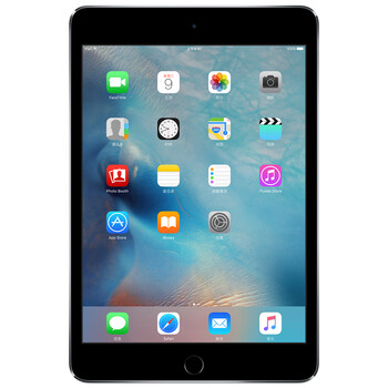 
                                        Apple iPad mini 4 平板电脑 7.9英寸（16G WLAN版/A8芯片/Retina显示屏/Touch ID技术 MK6J2CH）深空灰色                