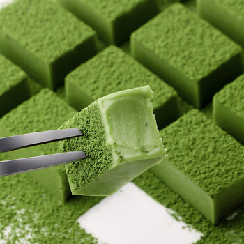 态好吃 日本宇治抹茶生巧克力25枚盒装纯可可脂松露型生巧高颜值零食