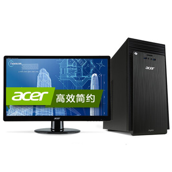 宏碁（acer）ATC215 台式电脑（四核E2-6110 2G 500G 集显 win8.1）19.5英寸
