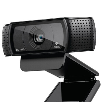 罗技（Logitech）Pro C920 高清网络摄像头 黑色