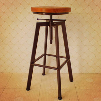 高凳子旋转吧台酒吧升降家用工业脚凳换鞋高凳沙发板凳椅高餐凳简易圆