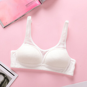 内衣女学生高中生少女夏季小胸防走光无钢圈薄款文胸肤色透气胸罩