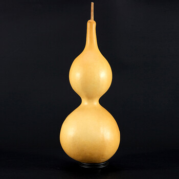 知茗 葫芦摆件天然带藤龙头大号招财纳福居家办公装饰工艺品挂件 21