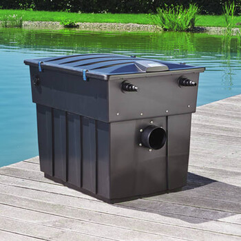 锦鲤鱼池过滤箱家用 水池净化设备 泳池过滤 直流式过滤器 15方鱼池