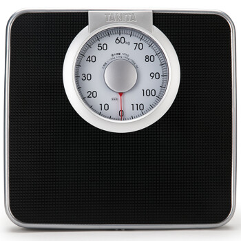 百利达（TANITA）体重秤精准机械秤脂肪秤家用成人体脂秤体重计健康秤人体秤HA-620 620黑色