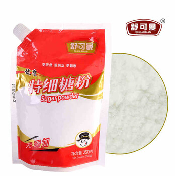 
                                        爱满屋AMW 烘焙原料 舒可曼糖粉 糖霜 原装250克 蛋糕面包原料 面点装饰原料                