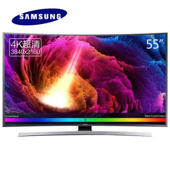 三星(SAMSUNG) UA55JU6800JXXZ 55英寸曲面4K高清智能电视机