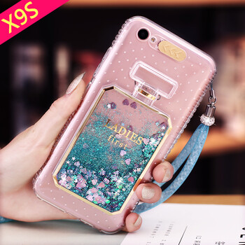 vivox9s挂脖手机壳vovix9sl软女维沃vivo9叉x9s男viv0x9s新款流沙