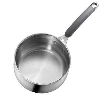 
                                                                                爱仕达（ASD）304不锈钢奶锅辅食煮面锅黛丽舍GL1918B泡面锅商超款18cm 2.5L                