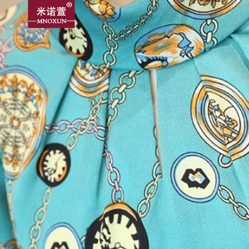 米诺萱-2015秋冬新品印花衬衫K626# 花色 XL