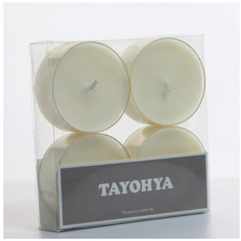 TAYOHYA 多样屋旗舰店 大茶蜡/4PCS/米白 煮花茶保温蜡烛蜡烛浪漫婚庆用品