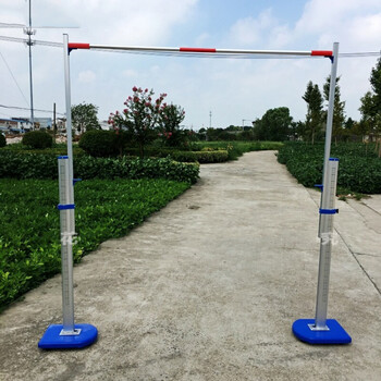 t-2型比赛型跳高架/铝合金升降可移动式跳高架/跳高杆架子