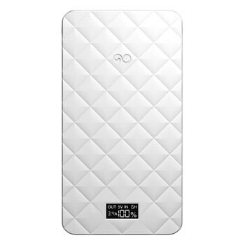 
                                        爱沃可（iWALK）10000毫安 移动电源/充电宝 便携自带iPhone/安卓线 白色 适用于苹果/三星/vivo/华为手机                