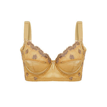 中脉美体内衣 金色单件拉卡短文胸 身材管理器旗舰店 黑色短文胸 金色