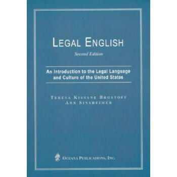 Legal English: An Introduction to the Lega...