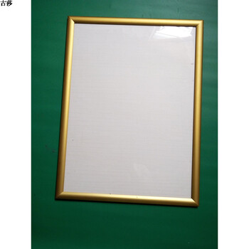 50*70 60*80 60*90开启式海报框 铝合金海报框 电梯广告框 镜框 金色