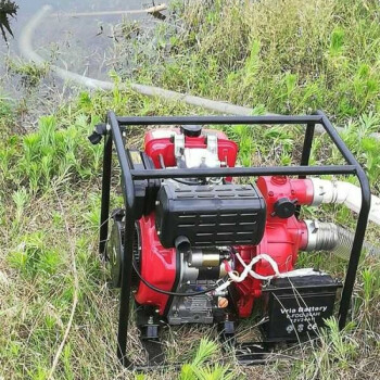 3c手抬機動消防泵汽油機水泵柴油抽水機高壓泵高揚程農用自吸泵 水槍