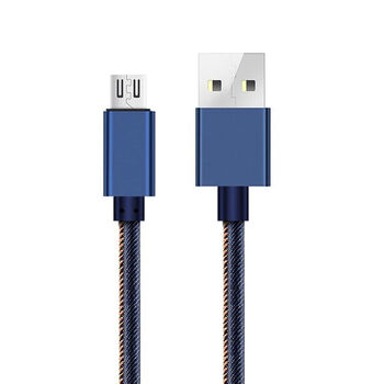 oppor9m充电器原装闪充一套r7plus r7s加长2米vooc闪充数据线 牛仔蓝