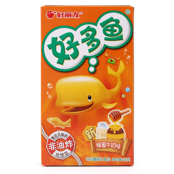 【整箱】 好丽友(orion)好多鱼 蜂蜜牛奶味 33g*20盒 660g/箱