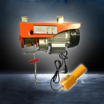 微型电动葫芦支架提升机卷扬机装修家用小吊机电动葫芦带跑车 500