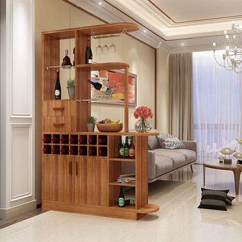 酒柜隔断柜简约门厅柜鞋柜客厅装饰柜餐厅屏风柜置物架双面玄关柜 a95