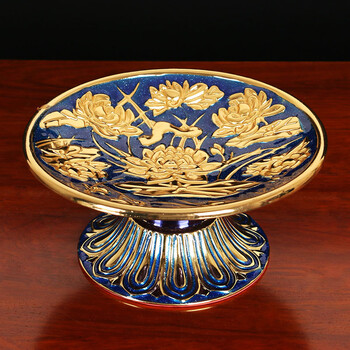 材质供佛供菩萨上品居家家用莲花水果供盘佛前供碟贡盘佛堂供具果盘 6