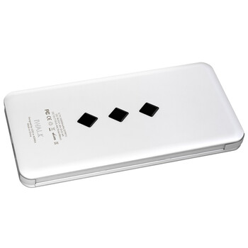 
                                        爱沃可（iWALK）10000毫安 移动电源/充电宝 便携自带iPhone/安卓线 白色 适用于苹果/三星/vivo/华为手机                