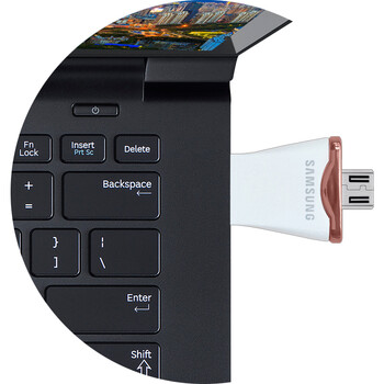 三星（SAMSUNG）16GB OTG 手机U盘（USB/micro USB双接口 白色）