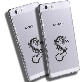 vpower oppo r5手机壳保护套 适用于oppo r5/r8107/r8109 龙的传人-壳