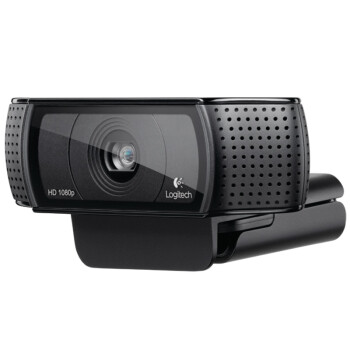 罗技（Logitech）Pro C920 高清网络摄像头 黑色