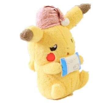 表情款皮卡丘公仔布娃娃毛绒玩具睡觉玩偶抱枕可爱儿童玩偶送女生 寻.