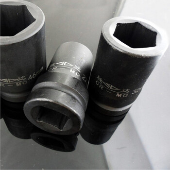 胜达工具34寸风炮套筒头子19mm接口式风炮外六角套头中型风炮扳手套筒