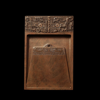 赋比兴国家非物质文化遗产肇庆端砚青铜宋坑砚台正宗老坑天然原石纯