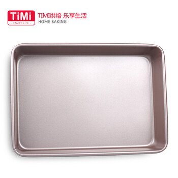 TiMi TM-807 金色深平烤盘  烤盘 蛋糕模具 烤箱用 平烤盘