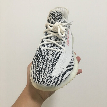 代购yeezy 椰子350v2冰蓝 新灰橙2