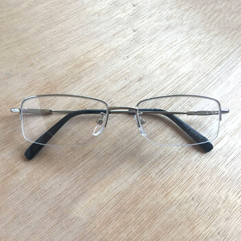 眼镜男士平光镜眼镜无度数平面镜护目镜电脑眼睛平镜 银框纯白片