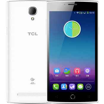 TCL (P589L) 时尚白 电信4G手机 双卡双待